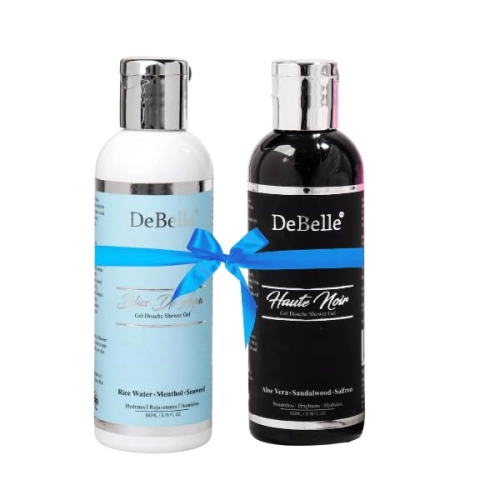 Gel Douche Shower Gel Combo of 2 Haute Noir & Bliss De Aqua